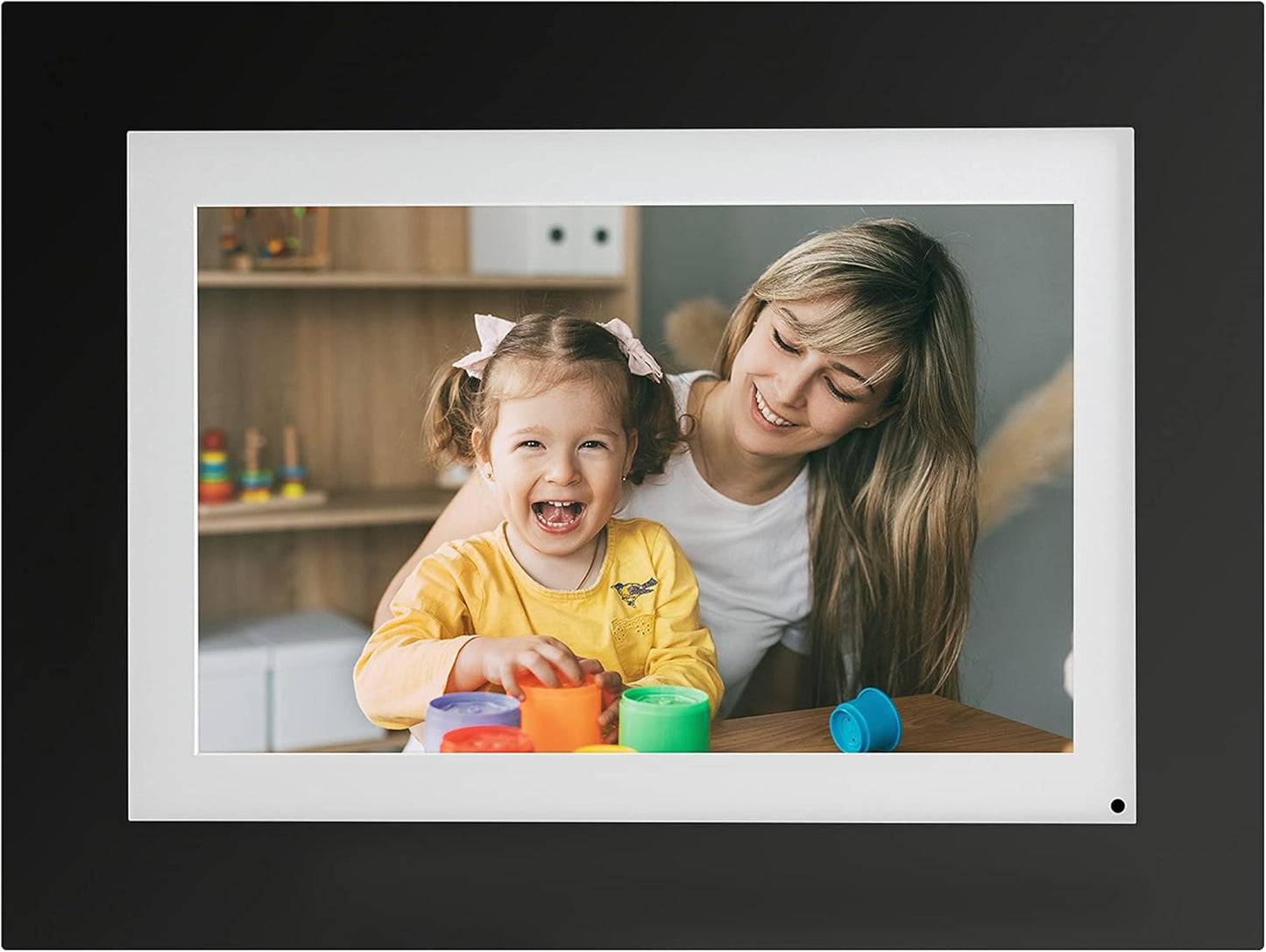 PhotoShare Gallery 10.1” WiFi Digital Photo Frame | Send Photo or Video from Phone to Digital Picture Frame with Free PhotoShare Frame App | End-to-End Encryption | Midnight Black