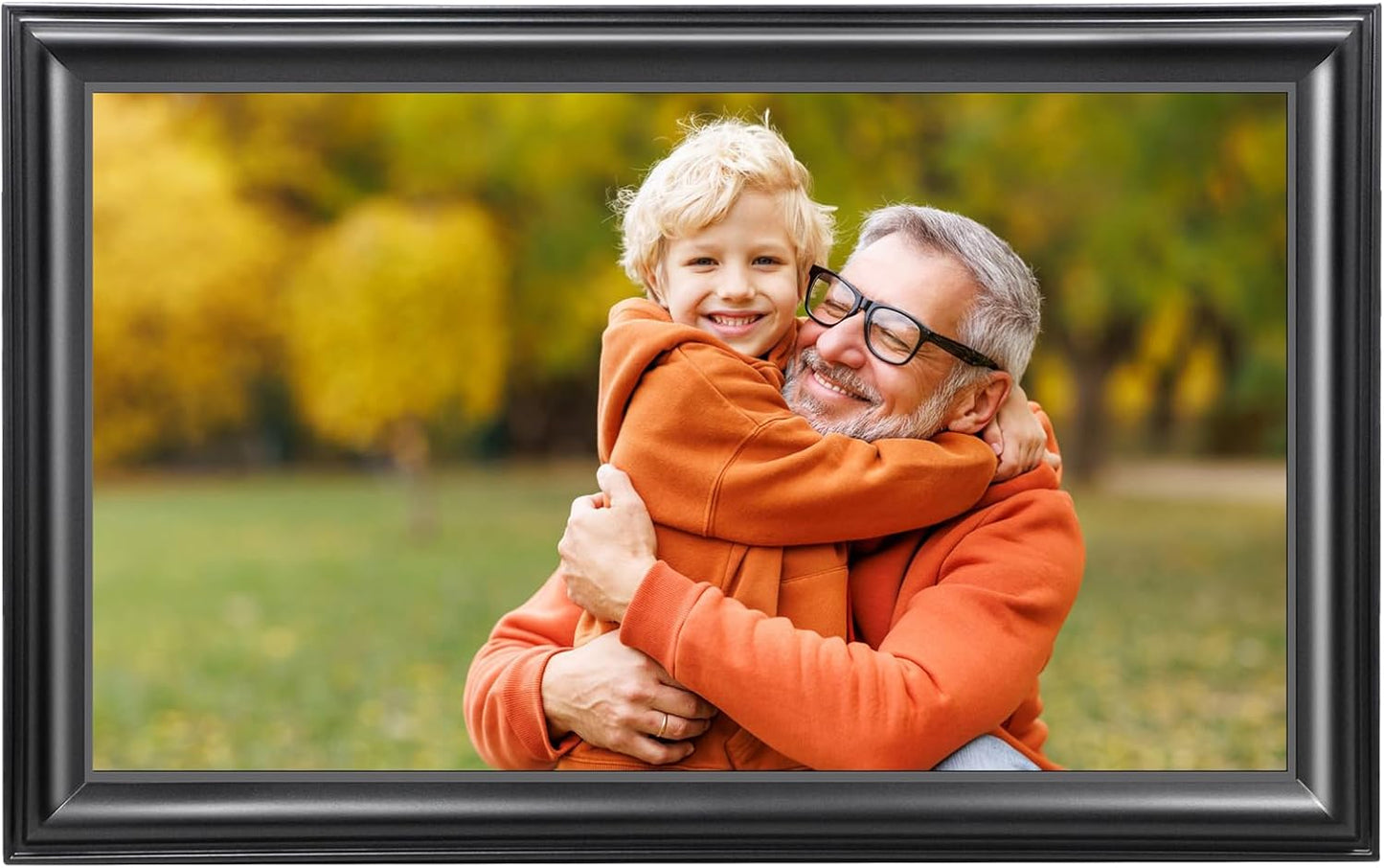 10.1 Inch WiFi Digital Picture Frame, 1280x800HD IPS Touch Screen Digital Photo Frame Electronic,16GB Memory, Auto-Rotate, Wall Mountable, Share Photos/Videos Instantly via Uhale App from Anywhere
