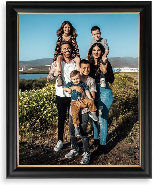 Hitech Albums Framed Prints - Upload Your Image/Photo - Custom Personalized Photo or Poster to Frames Photo Print, Wall Art Prints - Made in the USA! (10x10)